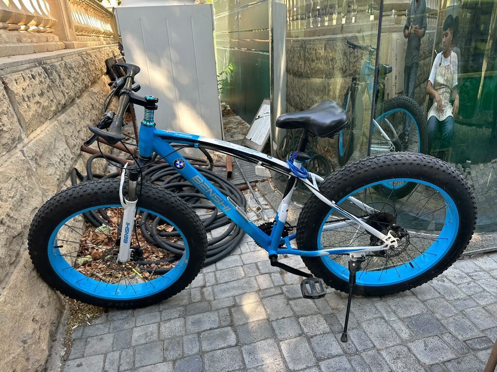 Benshi fatbike velosiped - Çərçivə: yüngül alyuminiuma bənzər — Dağ velosipedləri, Bakı