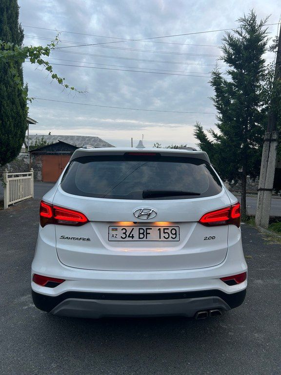 Hyundai Santa Fe, 2.0 L, 2017 il, 111 000 km — Avtomobillər, Qax (2)