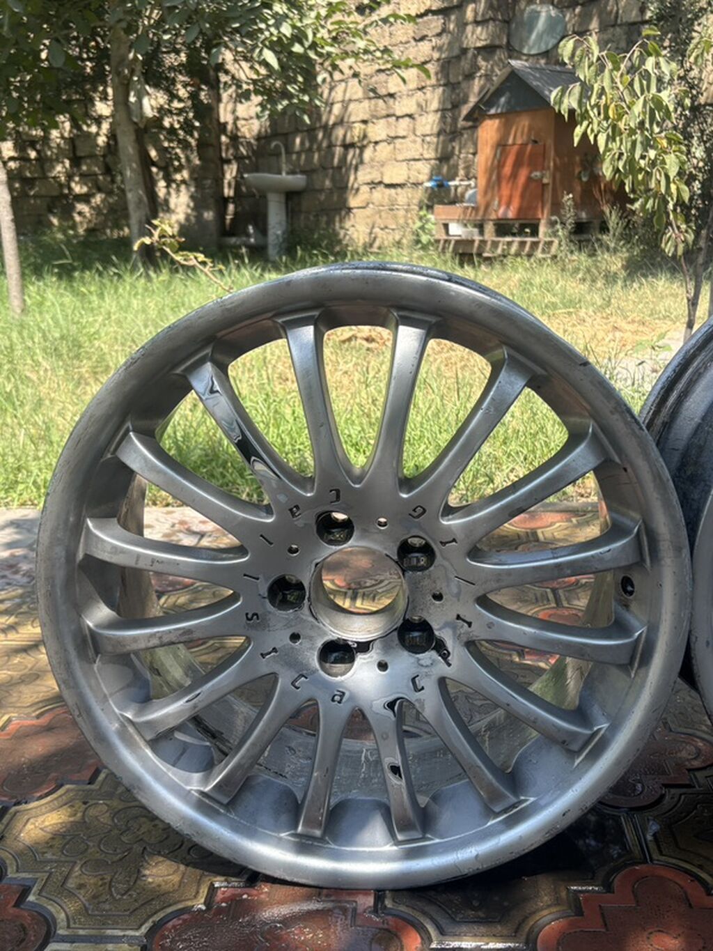 R18 Mercesdes Alüminium yüngül lehimli disk dəsti - Miqdarı: 4 ədəd