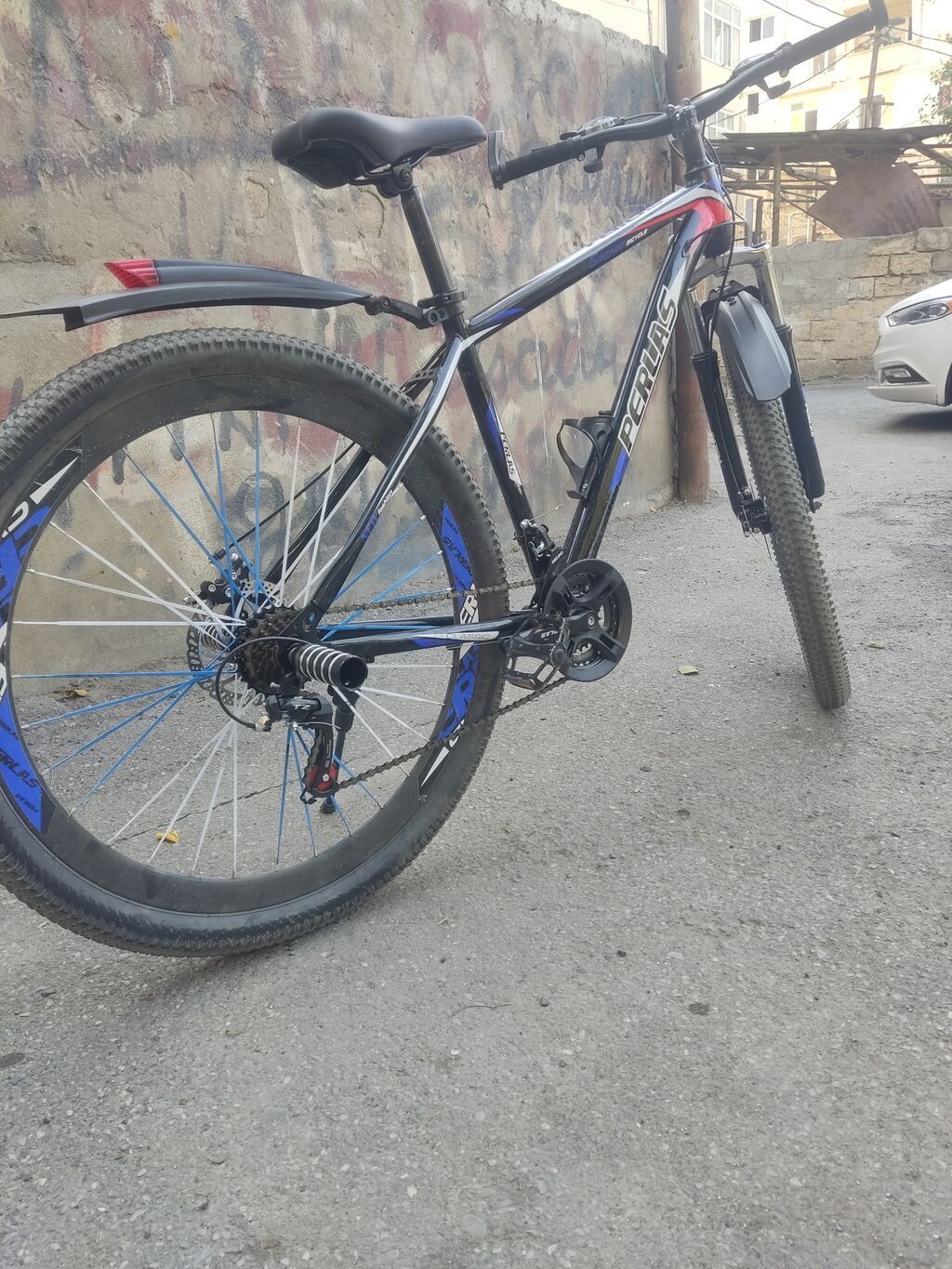 Perlas MTB velosipedi - Çərçivə: yüngül alaşımlı dağ tipli çərçivə — Dağ velosipedləri, Bakı (2)