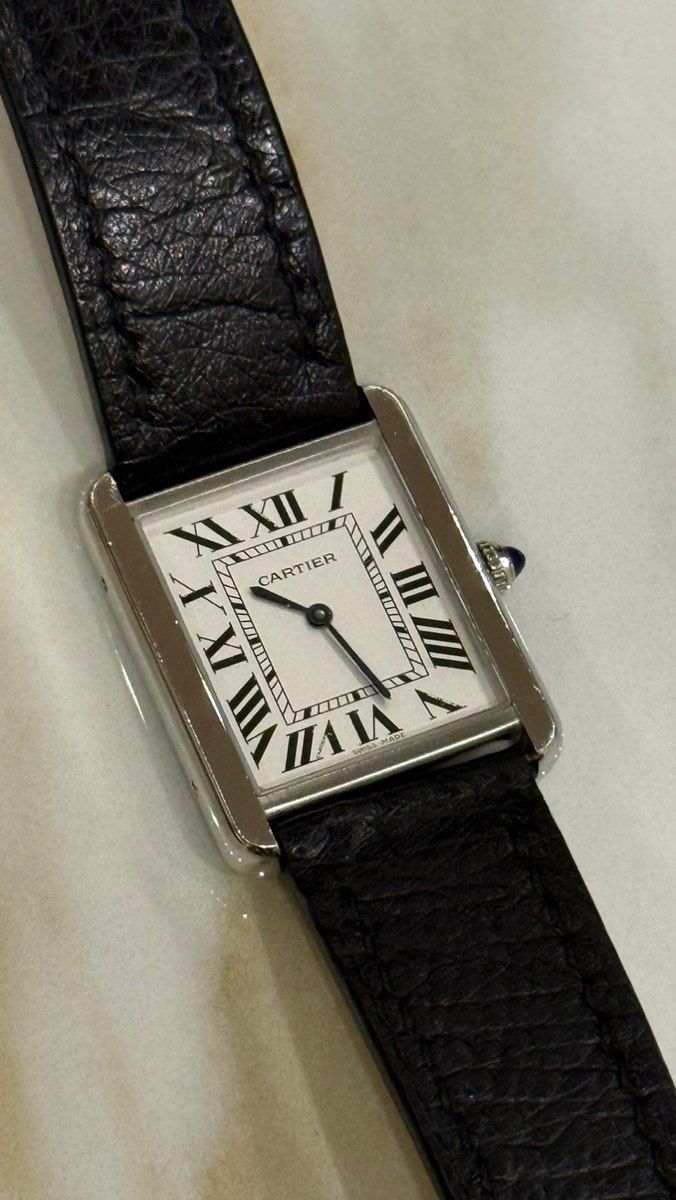 Cartier Tank Solo Large qol saatı — Şəxsi əşyalar, Bakı (3)