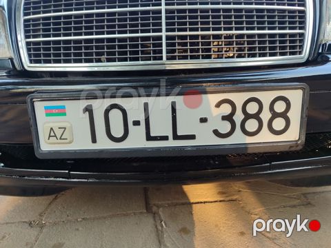 Nömrə nişanı: 10-LL-388 - Format: 10-LL-388 (Azərbaycan