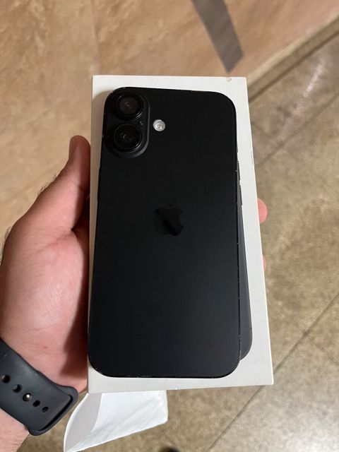 Apple iPhone 16 Black 128GB/8GB — Bakı