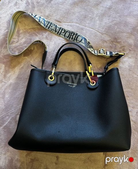 Emporio Armani qadın çantası (ORIGINAL) - Rəng: qara, xırda