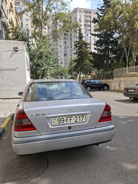 Mercedes C 180, 1.8 L, 1997 il, 411 350 km — Avtomobillər, Bakı (2)