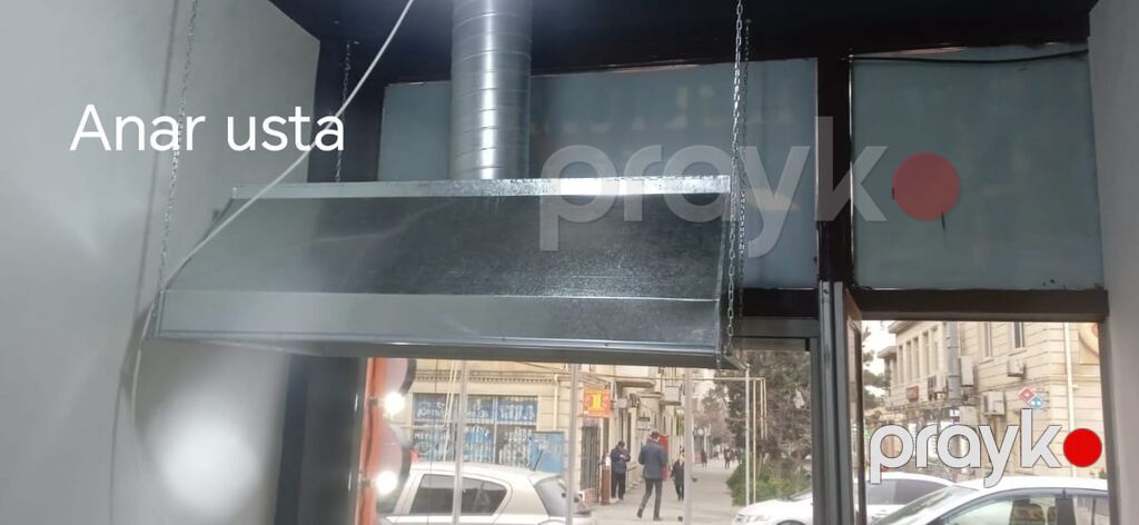 Mətbəx və istehsal sahələri üçün havalandırma və tüstü çıxarış — Tikinti və təmir, Saray (8)