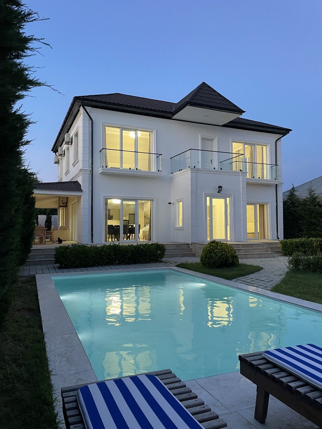 İcarəyə verilir 5 otaqlı həyət evi/bağ evi 350 m² — Ev, villa, Bakı (4)