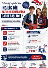 Xarici dil kursu, İngilis dili, Uşaqlar üçün — Xidmətlər