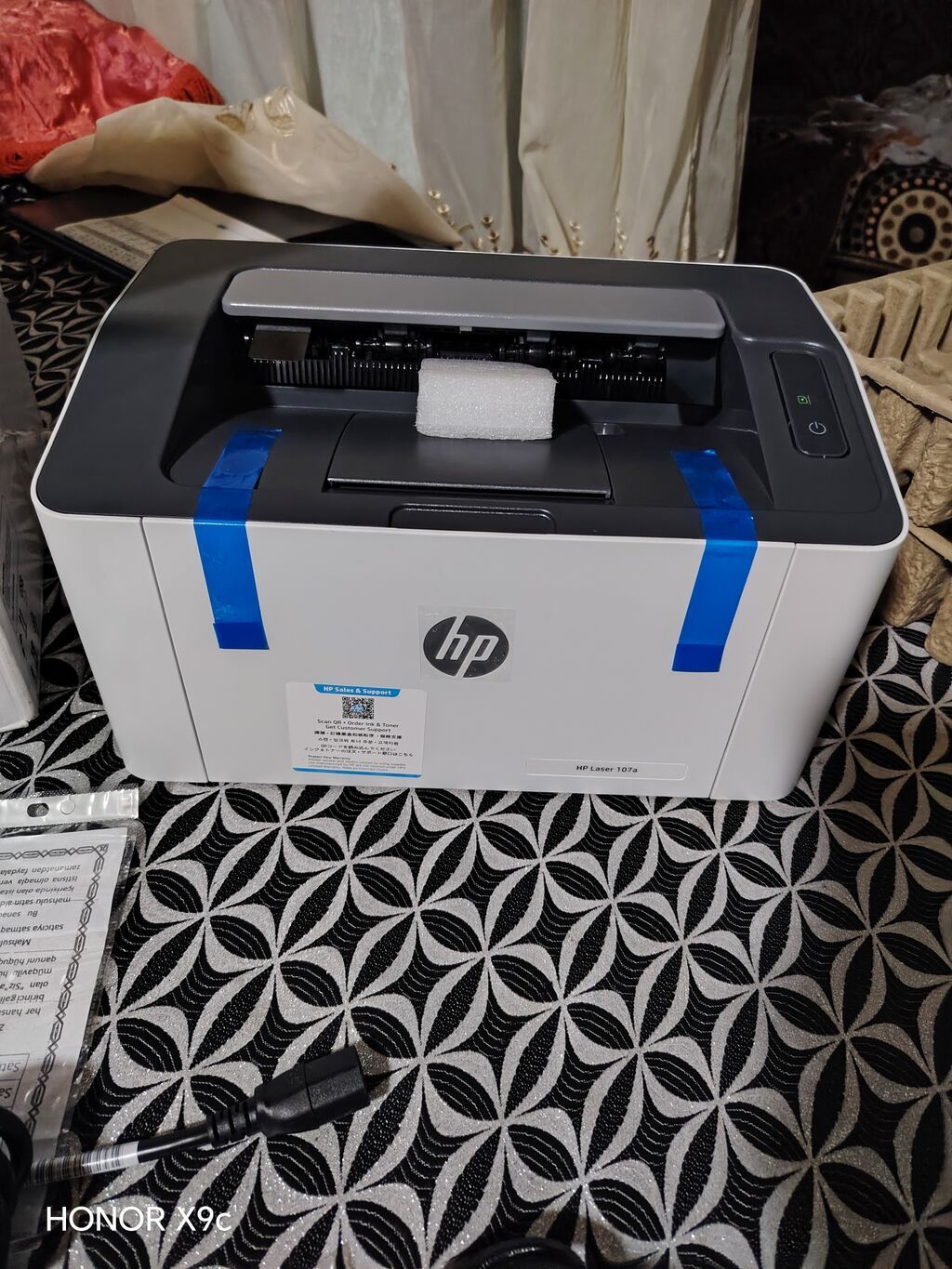 HP Laser 107a lazer printer - Növ: Monoxrom (qara-ağ) lazer printer - — Elektronika, Astara (5)