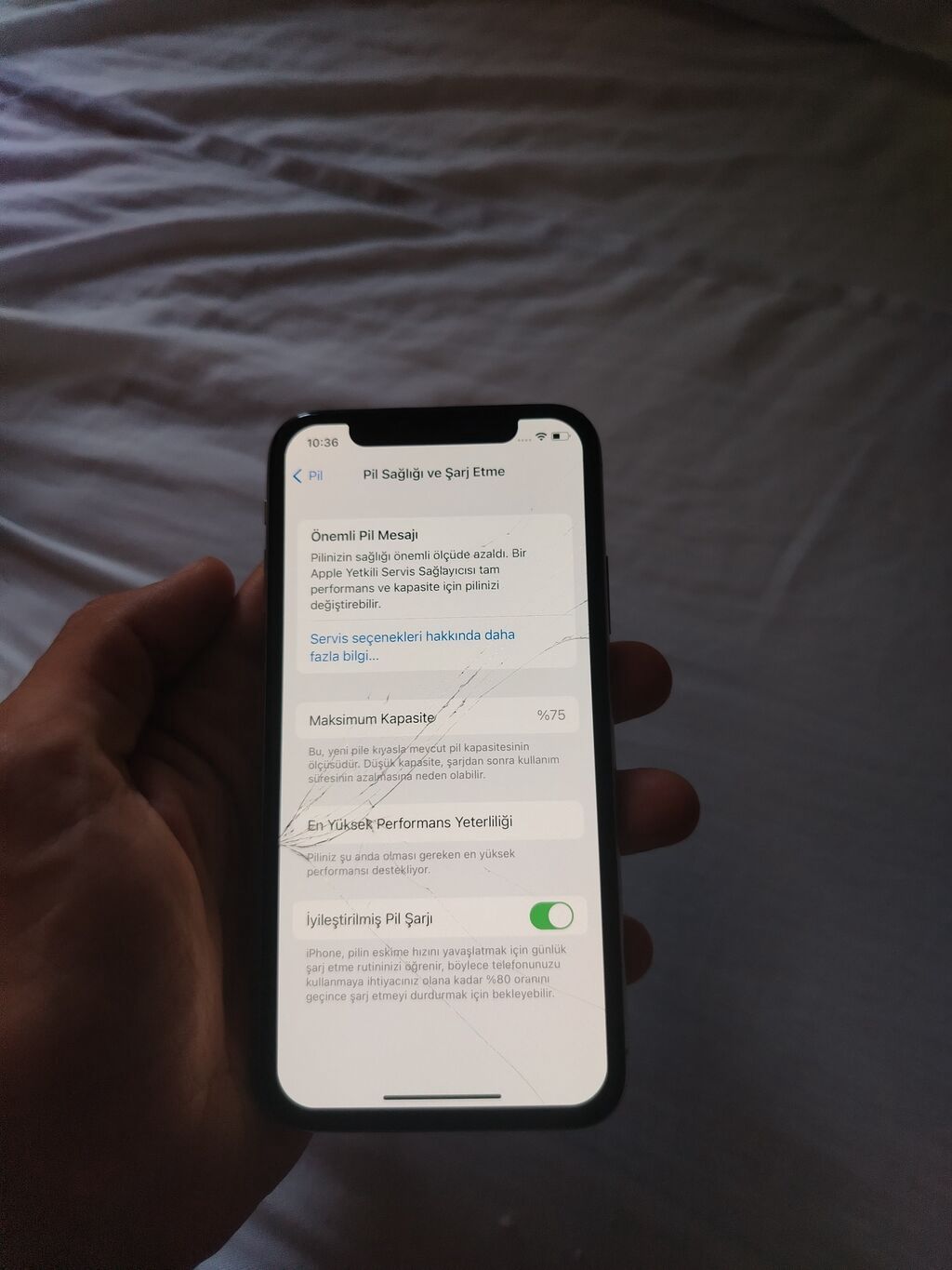 IPhone X, 64 GB, Gümüşü, Face ID — Apple iPhone, Sumqayıt (5)