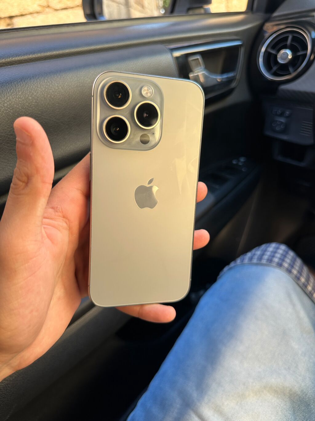 IPhone 15 Pro, 256 GB, Natural Titanium, Face ID
