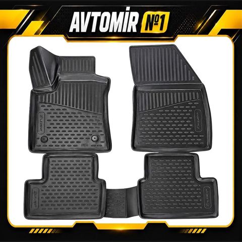Renault Megane 4 2016-2024 üçün salon rezin ayaqaltı Renault Megane 4