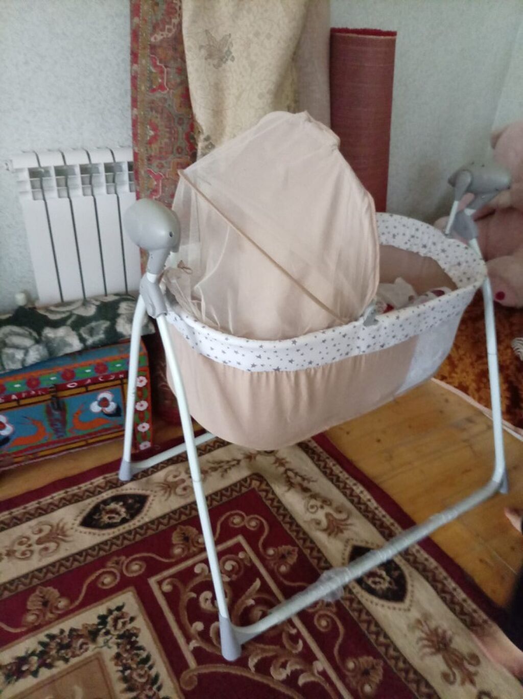 Beşik-tipli elektrikli yelləncək beşik - Körpələr üçün yelləncək