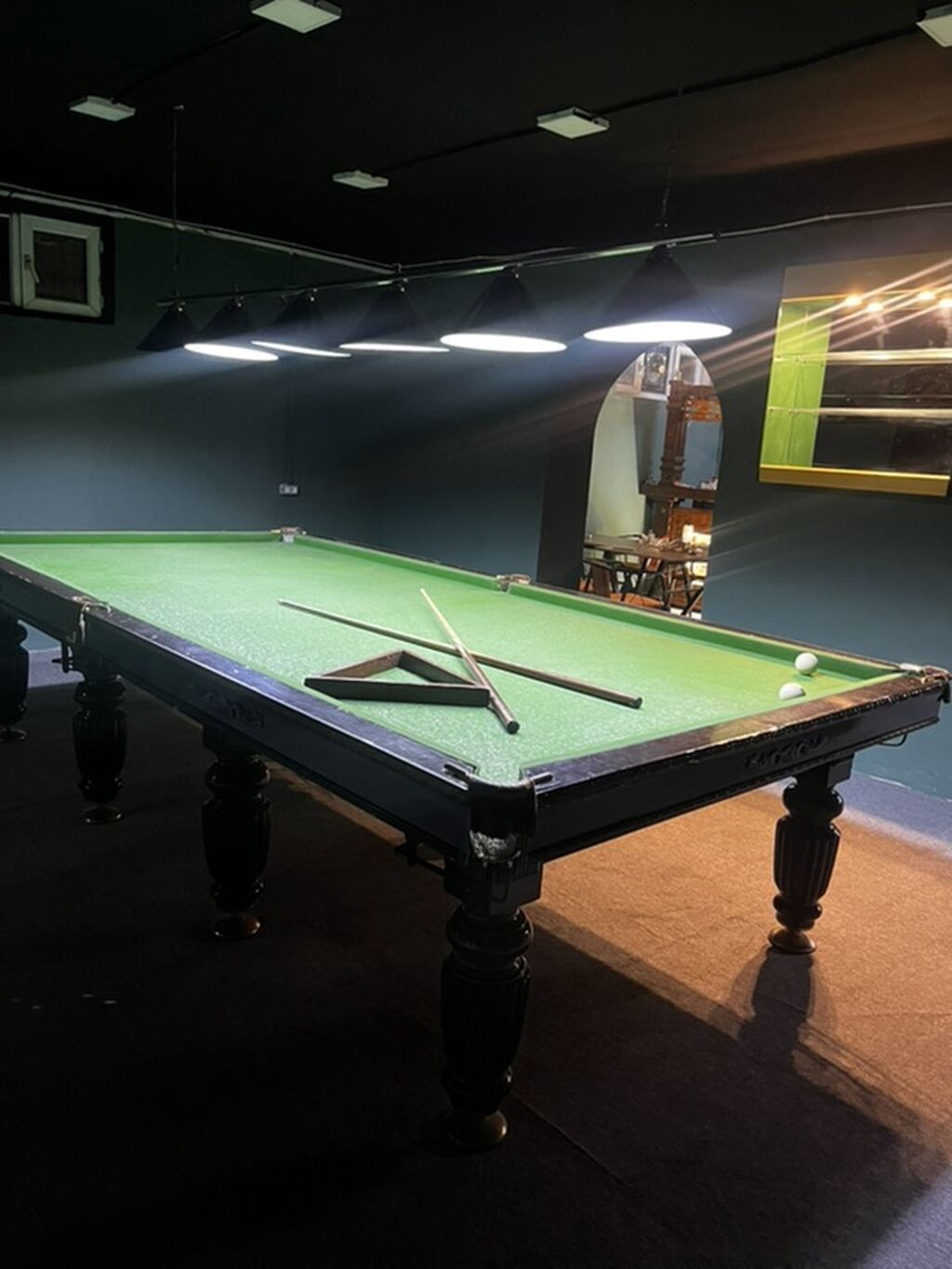 Snooker/bilyard masası – peşəkar ölçülü - Ölçü: Tam ölçülü snooker — İdman və istirahət, Bakı (3)