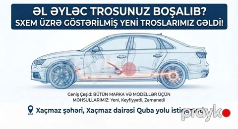 Əl əyləci trosları
