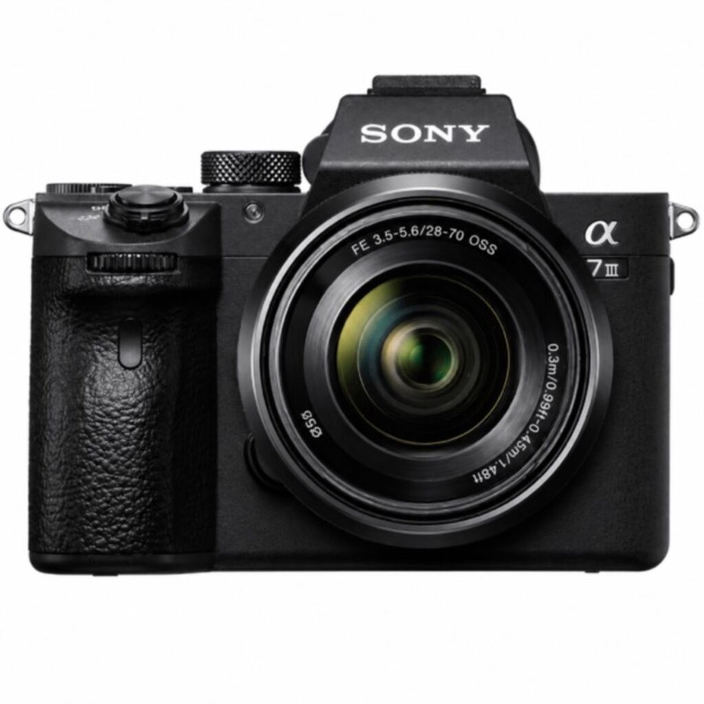 Sony Alpha a7 III güzgüsüz fotoaparat + FE 28–70mm f/3.5–5.6 OSS