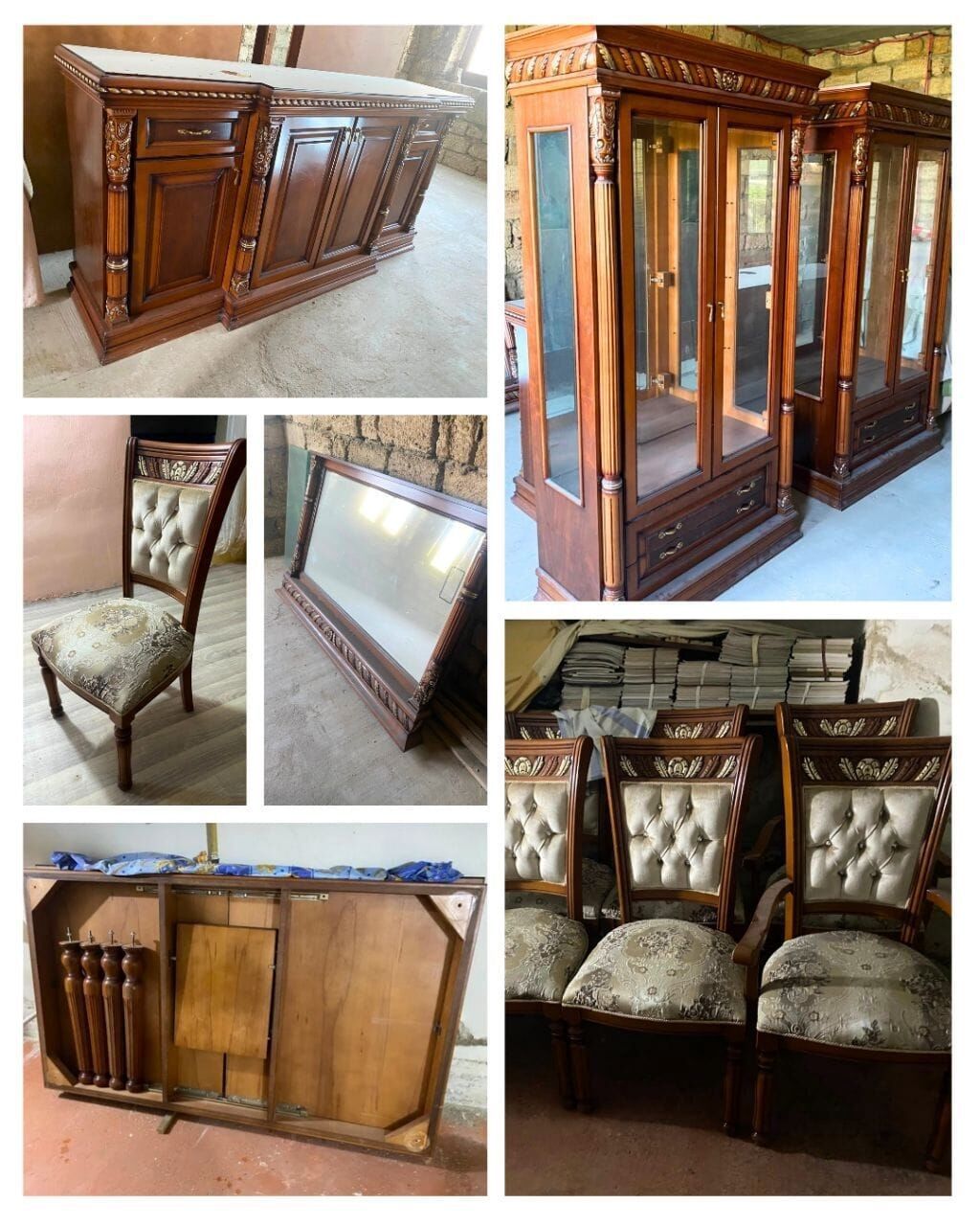 L🅰/ Türkiyə istehsalı qonsq otağı dəsti 1600 azn Masa açılır, 8 — Mebel, Qobu