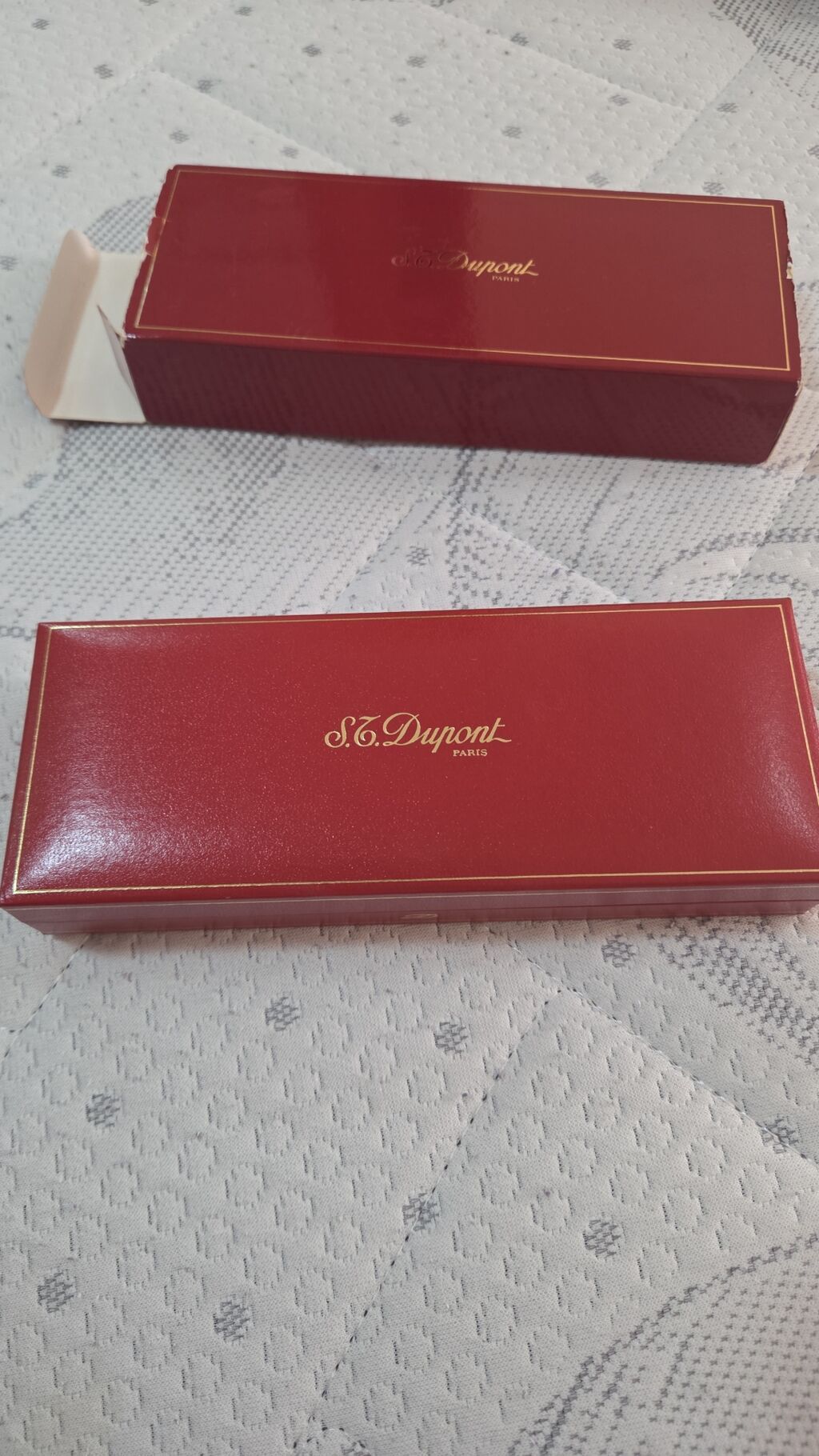S.T. Dupont Paris qutusu - Brend: S.T. Dupont (Paris) - Rəng: tünd