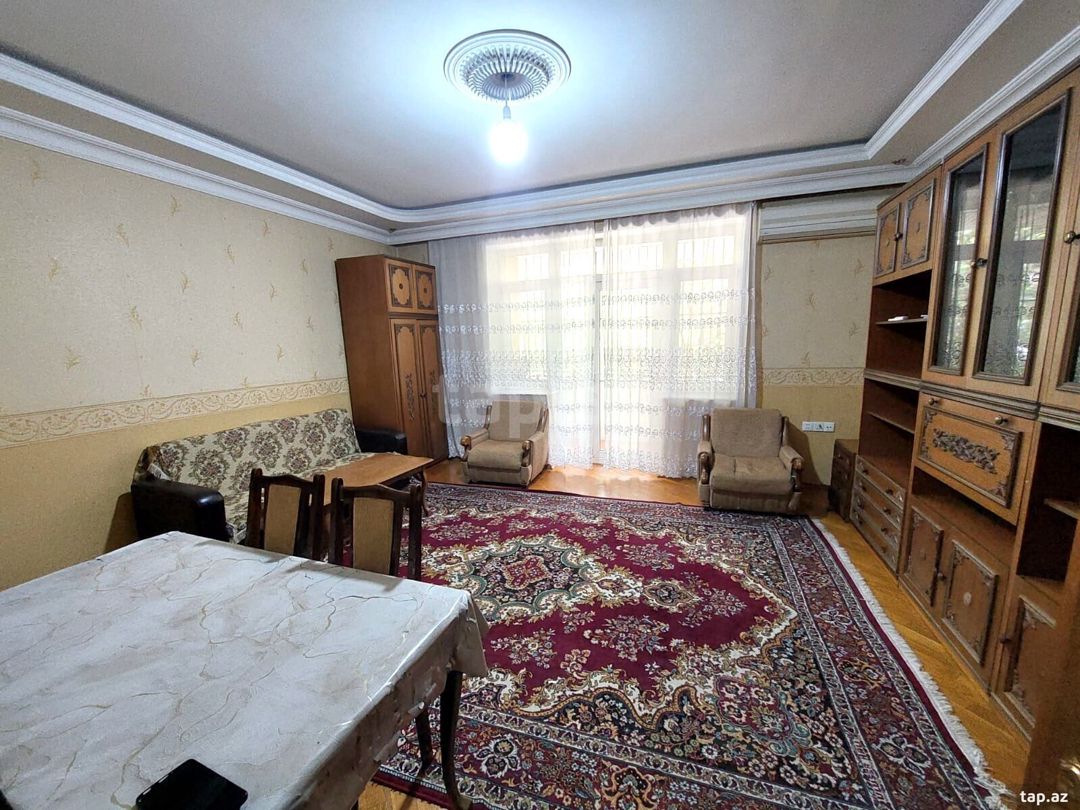 2-otaqlı mənzil kirayə verilir, Nəsimi r., 55 m² — Daşınmaz əmlak, Bakı