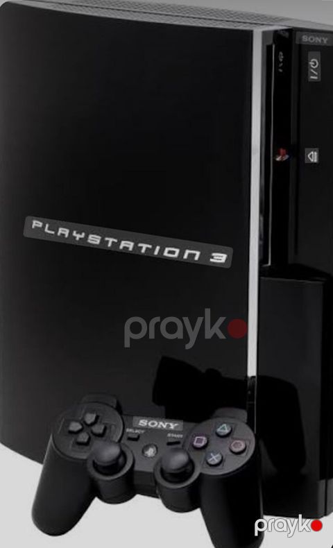 Sony PlayStation 3 oyun konsolu - Rəng: qara, parlaq korpus - Model