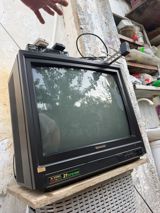 Sharp kineskop televizor + rəqəmsal tuner və antena seti - — ТВ и видео