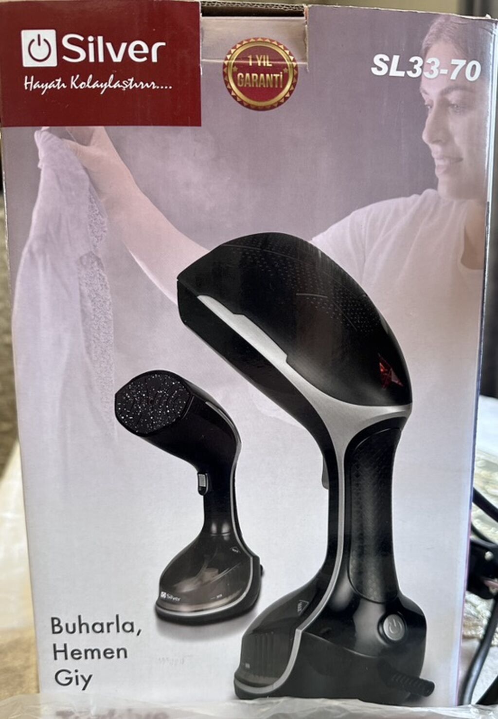 Silver SL33-70 portativ buxarlı ütü - Brend: Silver - Model: SL33-70