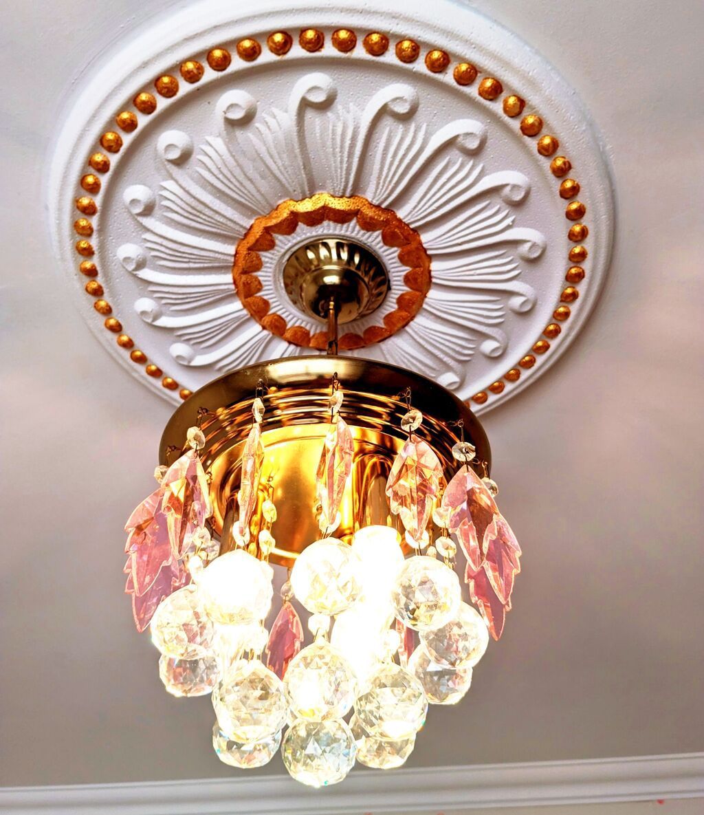 Çılçıraq, 3 lampa, Metal — İşıqlandırma, Digah
