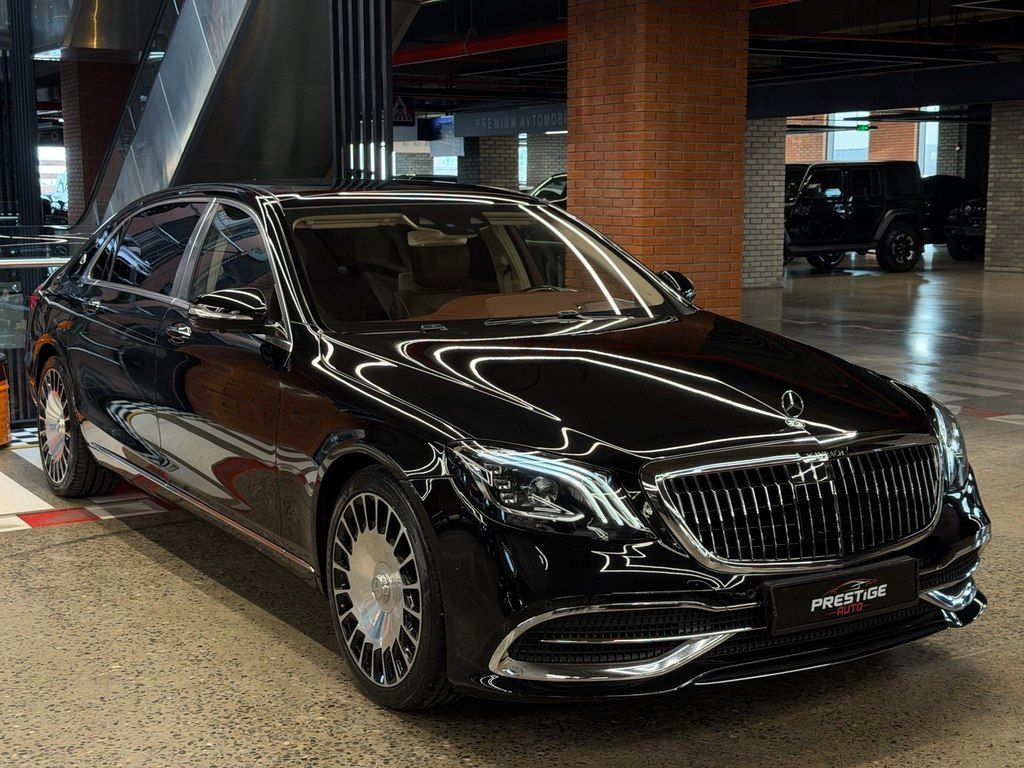 Mercedes-Maybach S 560 4MATIC, 4.0 L, 2018 il, 49 000 km — Avtomobillər, Bakı (2)