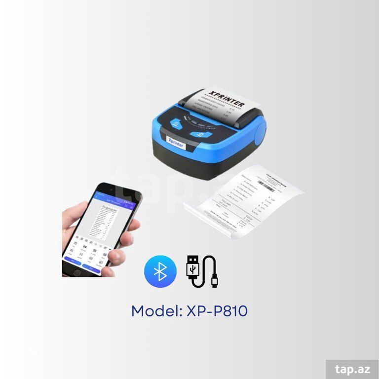 Bluetooth mobil printer "Xprinter" — Mallar, Bakı