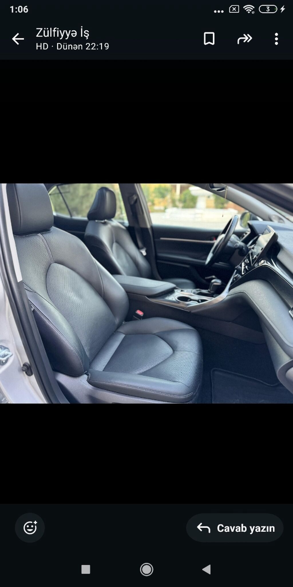 Toyota Camry: 2.5 l | 2021 il Sedan — Avto, Bakı (10)