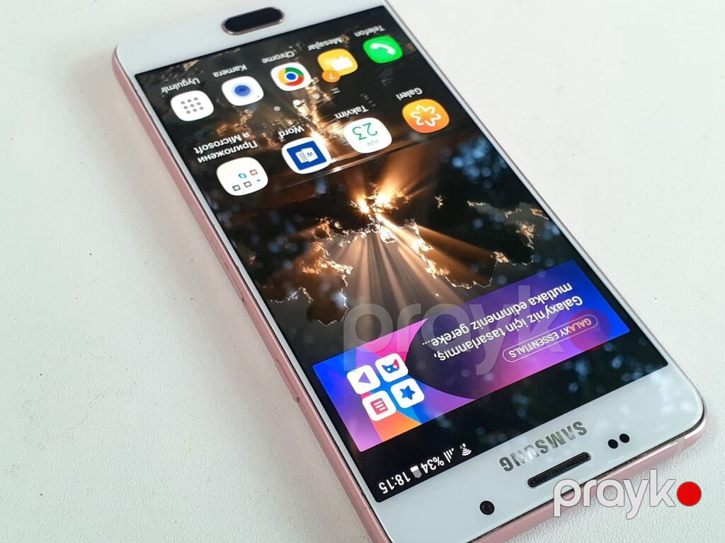 Samsung Galaxy A5 2016, 16 GB, rəng - Ağ, Zəmanət, Sensor, İki sim kartlı — Samsung, Gəncə (2)