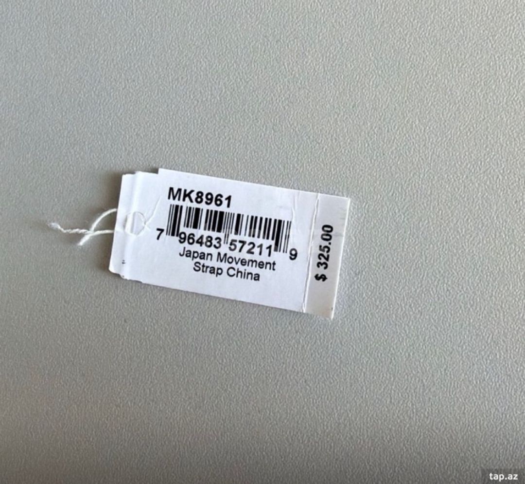 Michael Kors qol saatı — Şəxsi əşyalar, Bakı (4)