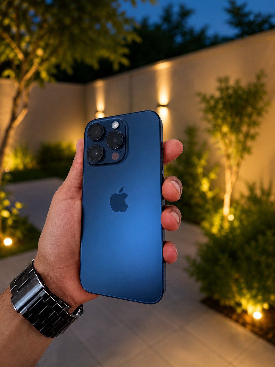 Apple iPhone 15 Pro Blue Titanium 128GB/8GB — Smartfonlar, Bakı