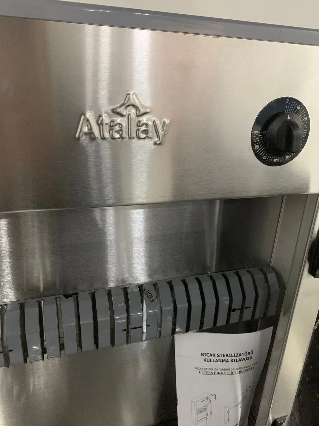 Atalay 23 yerlik bıçaq sterilizatoru — Peşəkar mətbəx texnikası, Bakı (3)