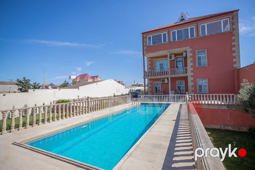 Satılır 6 otaqlı həyət evi/bağ evi 350 m² — Ev, villa, Bakı (6)