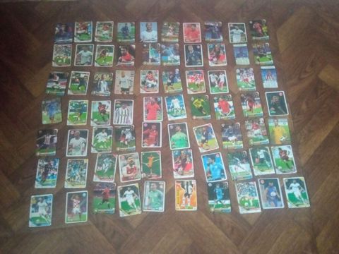 Futbol kolleksiya kartları – qarışıq lot - Topps/Adrenalyn XL