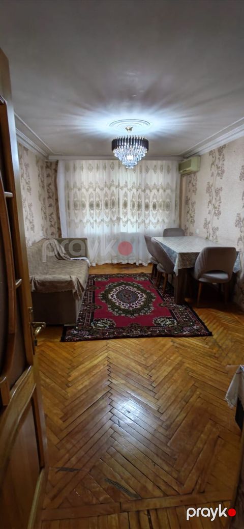 3 otaqlı böyük paltarotu, əşyalı mənzil