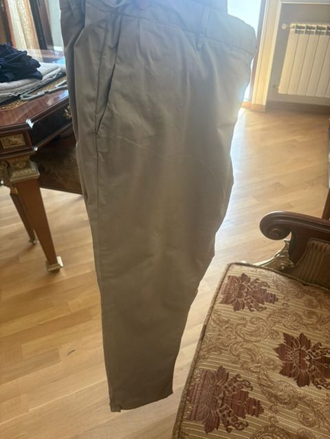 Klassik Şalvar, Massimo Dutti, XL, rəng - Bej