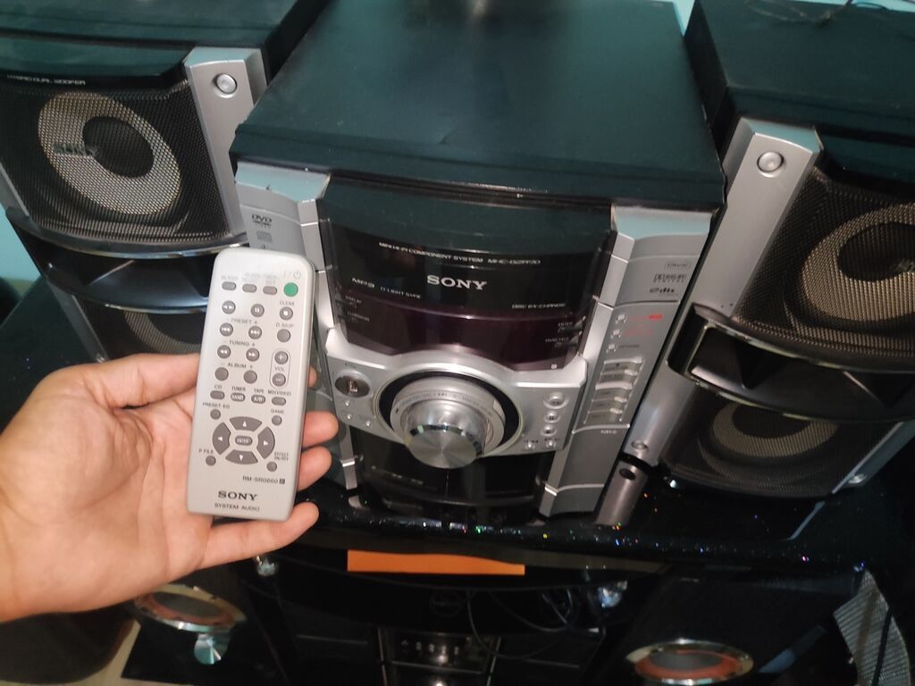Sony MHC sistemli ev audio komplekti - Marka/model: Sony mini hi-fi — Səs texnikası, Digah (3)