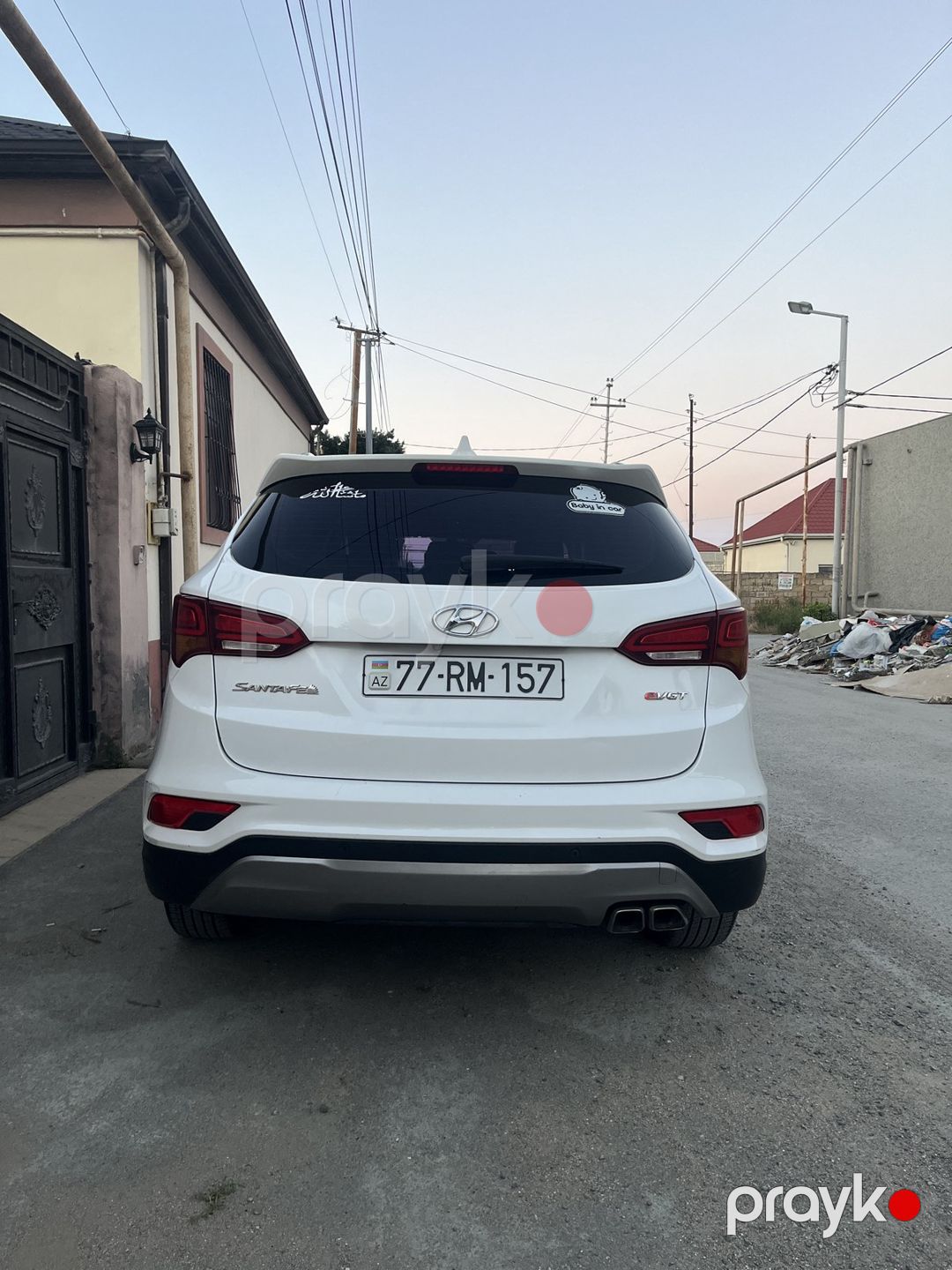 Hyundai Santa Fe, 2016 il — Avtomobillər, Bakı (4)