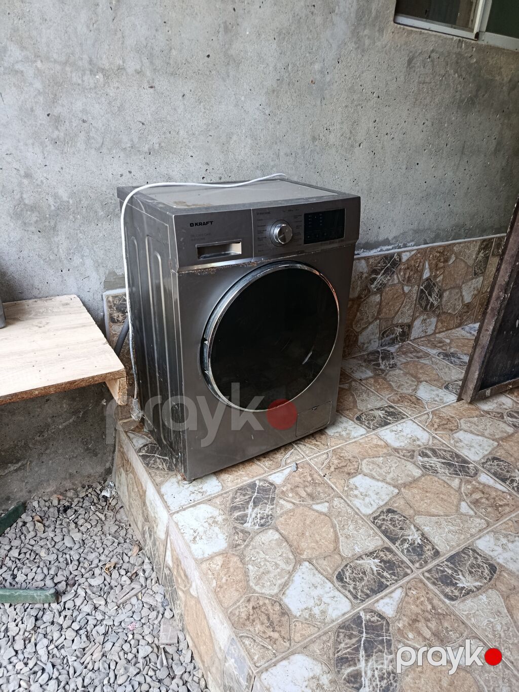KRAFT KF-MS6104SBC önyükləməli paltaryuyan maşın - Yük həcmi: 6 kq - — Paltaryuyan maşınlar, Digah (8)