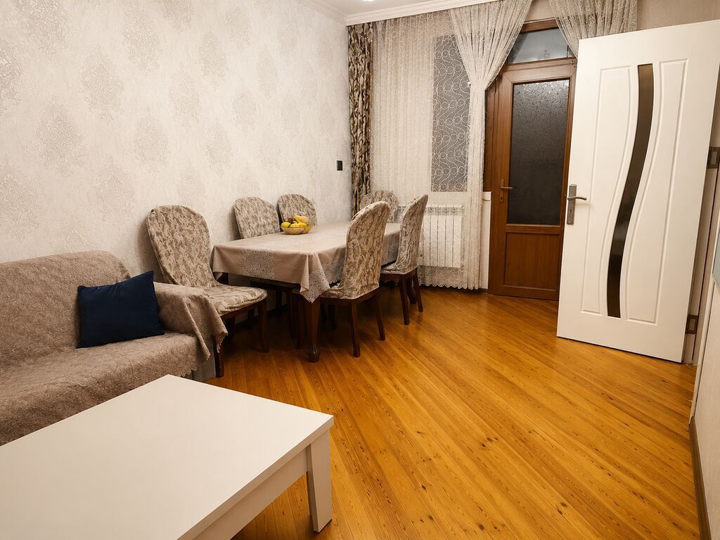 2 otaqdan 3 otağa düzəldilmiş, tam təmirli və tam əşyalı mənzil kirayə — Daşınmaz əmlak, Bakı (3)