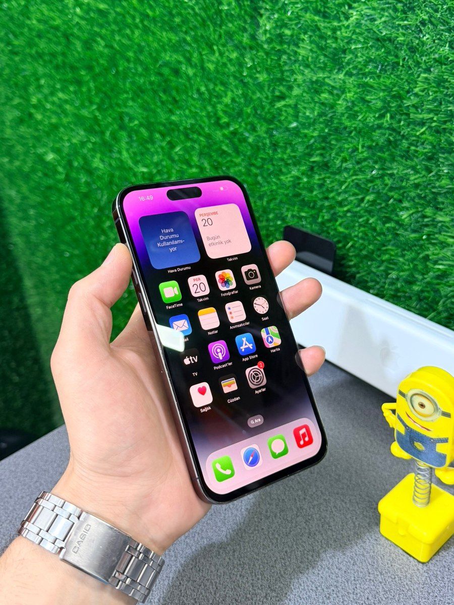 Apple iPhone 14 Pro Max Deep Purple 128GB/6GB — Mallar, Bakı (3)