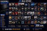 PlayStation 3 Super Slim – 500 GB daxili yaddaşlı, 2 ədəd orijinal — Oyun konsolları
