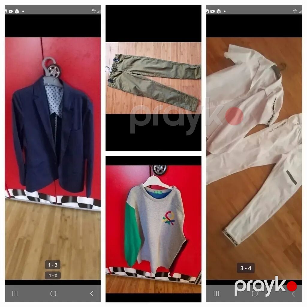 Uşaq dəsti, Oğlan üçün, 10 - 12 yaş, Benetton — Mallar, Digah (3)