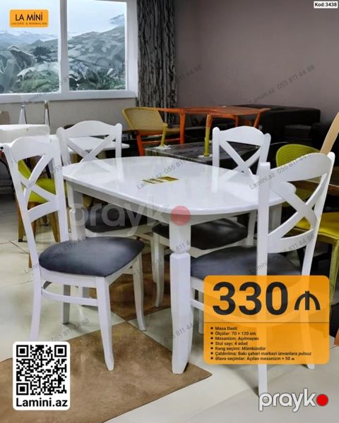 Məhsul: Masa Dəsti (Kod: 3438) - Ölçülər: 70 120 sm - Mexanizm — Bakı