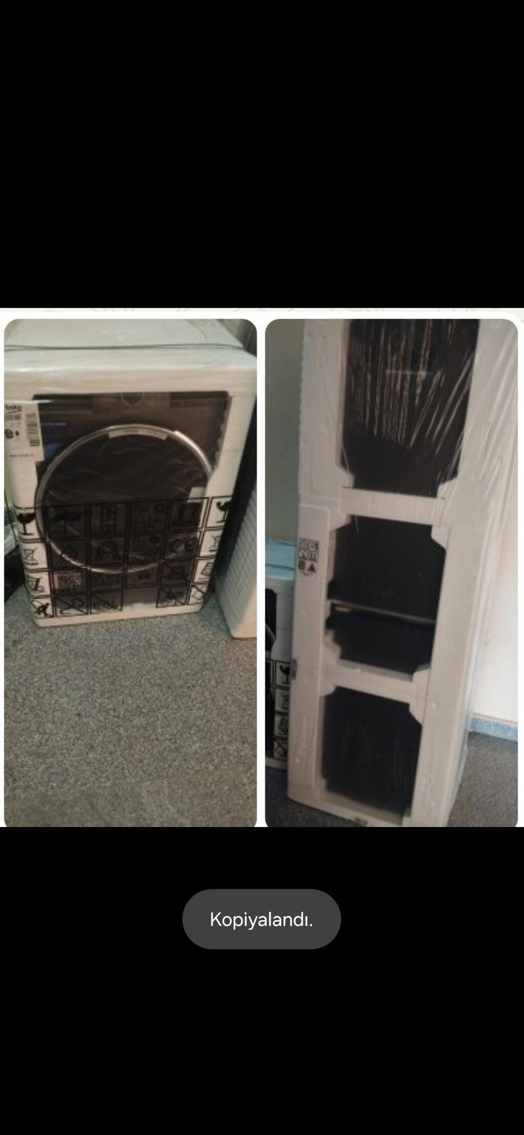 Yeni upakofka Beko Paltaryuyan 1200 azn. 10 kq.Beko Soyuducu 1000 azn — Paltaryuyan maşınlar, Horadiz