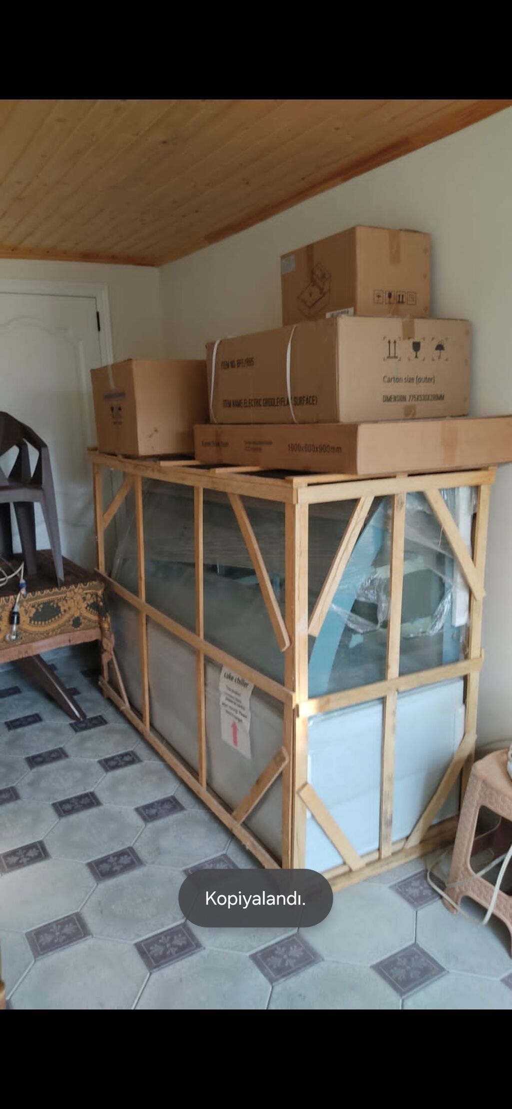 2200₼ hazır biznes yeni upakovka vitrin soyuducu 3 goz doner aparati — Mallar, Horadiz