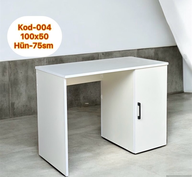 Yazı masası Ağ rəng — HN Mebel