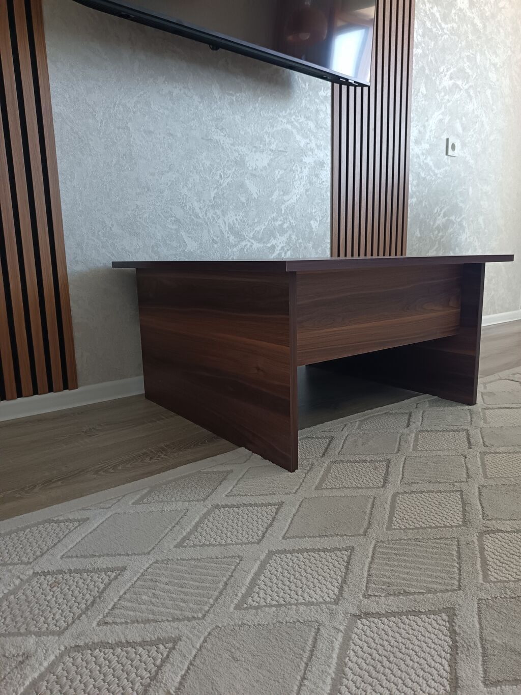 Jurnal masası, İşlənmiş, Açılmayan, MDF, Kvadrat masa — Masalar, Bakı